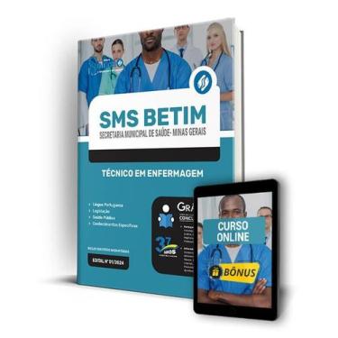 Imagem de Apostila SMS BETIM - MG 2024 - Técnico em Enfermagem - Editora Solução