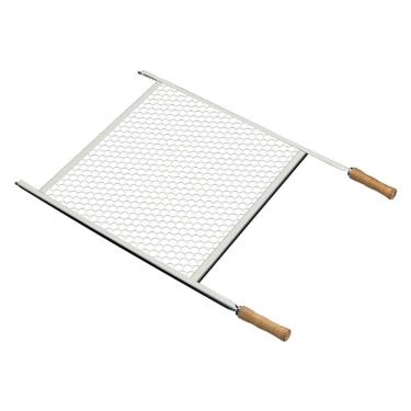 Imagem de Grelha Para Churrasco Tramontina 26490002 83x55 Aço Inox 26490002