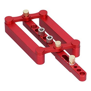 Imagem de Guia de Perfuração para Cavilhas de Madeira, Gabarito para Cavilhas, Localizador de Furos Retos Guia de Furação para Cavilhas Redondas de Madeira Posicionador de Madeira, Gabaritos