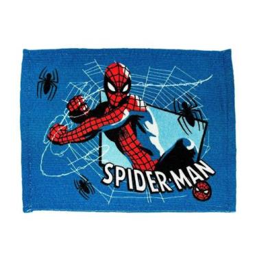 Imagem de Toalha Lancheira Escolar Infantil Homem Aranha Estampada 28cm x 40cm L