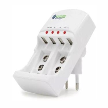 Imagem de Carregador De Pilhas Bap Aa Aaa E Baterias 9V Bivolt