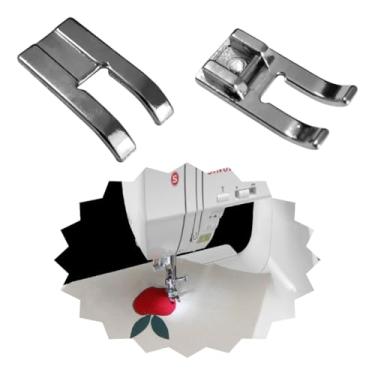 Imagem de Calcador Sapata Ponta Aberta Ferro de Costura Máquina de Costuras Doméstica Caseira Acessório de Costura Pé Calcador Peça para Máquinas