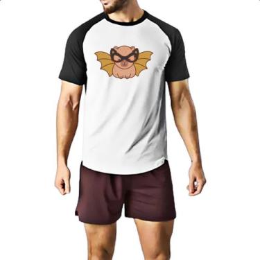 Imagem de Camiseta Raglan Capivara Morcego - Alearts, GG