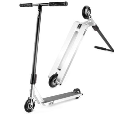 Imagem de Limit LMT23AZ Pro Trick Street Scooter para adultos e adolescentes profissionais de dublê BMX Freestyle SCS 4 parafusos com extremidades encaixotadas perfeitas para pilotos avançados intermediários