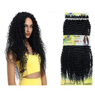 Imagem de Cabela 100% Bio Organico Cacheado Estilo Fogosa 300gr 75cm - GM Hair, 