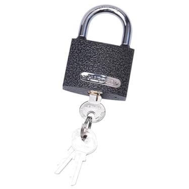 Imagem de Edward Tools Harden Cadeado resistente de 50 mm – Trava de alta segurança com manilha de aço endurecido e cilindro de latão – Design à prova de intempéries com 3 chaves – Ideal para portões, galpões