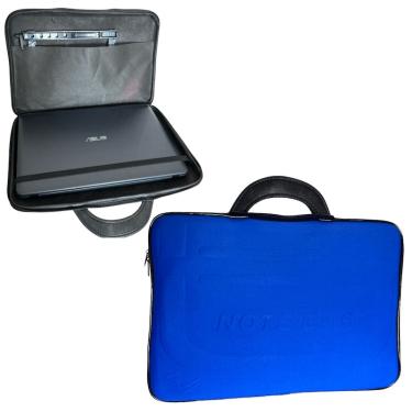 Imagem de Pasta Maleta Bolsa p/ Notebook Macbook 15.6 polegadas Capa Case Azul