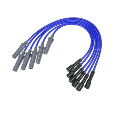Imagem de A ABSOPRO Cabo de chicote de bobina de ignição para vela de ignição de carro 7 mm apto para Chrysler Pacifica Town Country Voyager 3.3L 3.8L No.05019593AA - Pacote com 6 itens de substituição