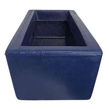 Imagem de Jardineira de Plantas 37x15 Floreira Polietileno Havana COR: Azul