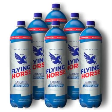 Imagem de Energético Flying Horse Energy Drink Zero 1,25l 6 Unidades