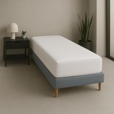 Imagem de Lençol Solteiro Avulso 300 Fios Percal Egípcio 100% Algodão Macio e Resistente (Branco)