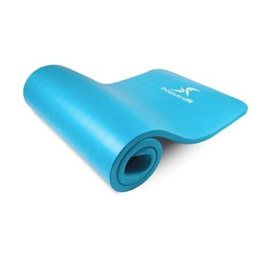 Imagem de ProsourceFit Tapete extragrosso para ioga e pilates 13 mm ou 25 mm, tapete de exercício de alta densidade de 180 cm com espuma confortável e alça de transporte, água-marinha