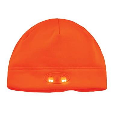 Imagem de Gorro de caveira com luzes LED, Ergodyne N-Ferno 6804, 6804, Laranja