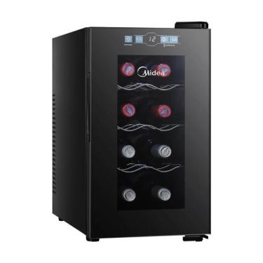 Imagem de Adega Climatizada de Vinho 8 Garrafas Bivolt Midea, Bivolt