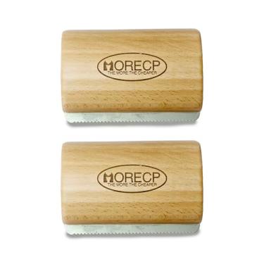 Imagem de MORECP 2 peças de ferramenta de remoção de pelos de 10 cm para cavalos, cães e gatos, pente de curry durável para todos os tipos de cabelo, ferramenta de remoção de pelos de animais de estimação