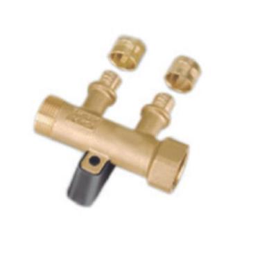 Imagem de Distribuidor aberto com fixacao 3/4 - 2vias - 16m (pc) - Emmeti