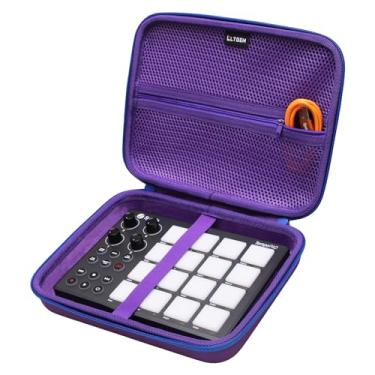 Imagem de L LTGEM Estojo Rígido Eva Compatível Com Mixer De Áudio Para Jogos Fifine/Tenlamp E Controlador Midi Pad Profissional Xjam/Máquina Synido Beat Maker (Somente Estojo)