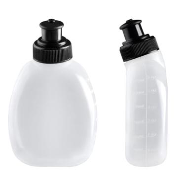 Imagem de Azarxis Garrafa de água de corrida, livre de BPA, à prova de vazamento, colete de hidratação para substituição de cinto de cintura para triatlo, maratona, caminhada, ciclismo, escalada, corrida (175