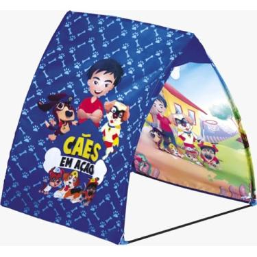 Imagem de Tenda Infantil Divertida - Styll Baby - Desenho Colorido - Cães Em Ação