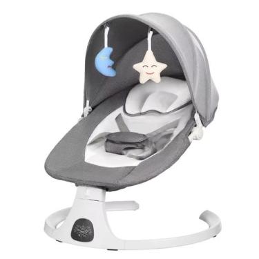 Imagem de Cadeira de Balanço Automática Multmaxx Premium 0 à 24 Meses até 18Kgs,