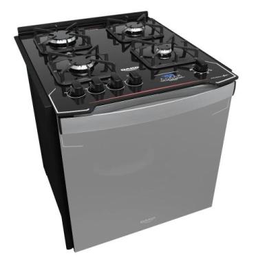 Imagem de Fogão De Embutir 4B Preto Dako Grill Style Bivolt, Bivolt