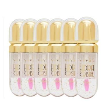 Imagem de Kit com 6 Lip Gloss Mágico Cristal Hidratante Labial