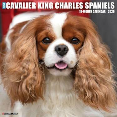 Imagem de Calendário de parede Cavalier King Charles Spaniels 2026 30,5 cm x 30,5 cm