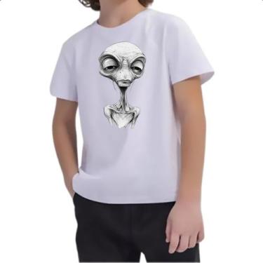 Imagem de Camiseta Infantil Alien Grafite Arte - Alearts, 16