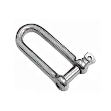 Imagem de Manilha Reta Longa 8mm Inox - Marine Importa