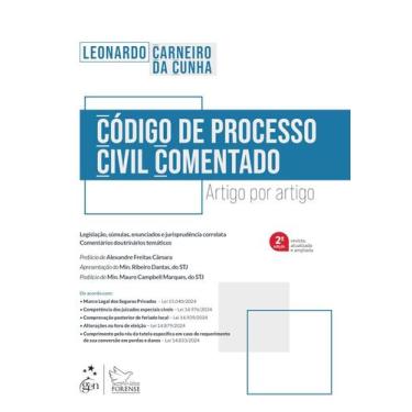 Imagem de Livro - Código de Processo Civil Comentado - 2ª Edição 2025
