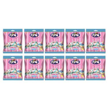 Imagem de Kit 10 Bala Fini Marshmallow Torção 60g