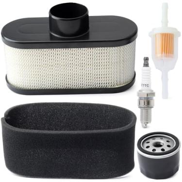Imagem de Esttlamer Kit de filtro de manutenção compatível com cortador de grama Zero-Turn Z530M, trator de grama X300R X300 X304 X320 X324 X360 X500 peças de substituição MIU12555 AM125424 AM116304 M805853