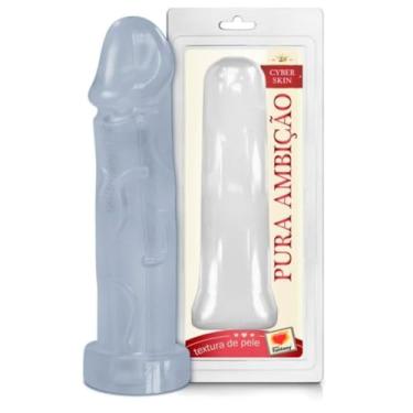 Imagem de Capa Peniana Em Cyberskin 19 X 5Cm Linha Pura Ambição Acessório Extensora Peniano 78812