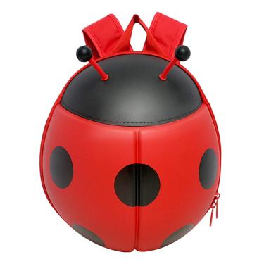 Imagem de Supercute Mochila Ladybug Backpack Vermelho Tam 28x25 5x16cm