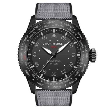 Imagem de Relógio North EDGE MACH Masculino Solar Pilot Quartz para homens