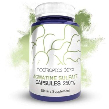 Imagem de Suplemento Nootrópicos Depot Sulfato de Agmatina 250 mg 240 cápsulas -