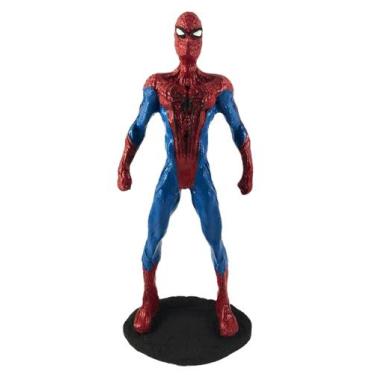 Imagem de Action Figure Boneco Homem Aranha Spiderman Em Resina 18cm - Gama