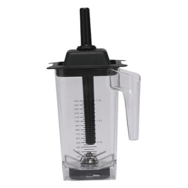 Imagem de YWJLQH Recipiente para liquidificador de 1,5L, ferramenta de cozinha, base antiderrapante, profissional, liquidificador, jarra, espremedor, tanque para