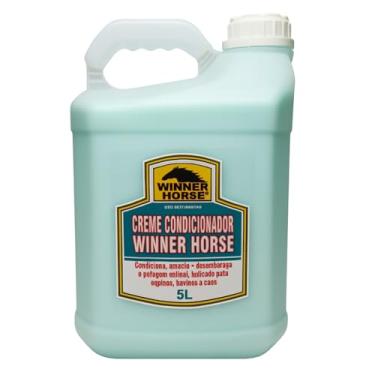 Imagem de Creme Condicionador para Cavalos, 5L - Hidratação Intensa e Desembaraçante - Winner Horse