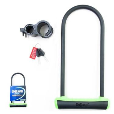 Imagem de Cadeado Trava U-Lock Onguard Neons 8152 Preto/Verde