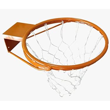 Imagem de Aro Basquete Oficial Cesta Basquete Reforçado Com Rede AL-238