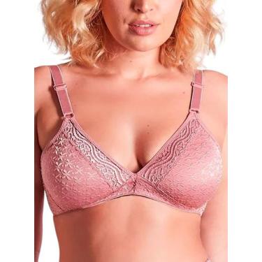 Imagem de Sutiã Triângulo Duloren 121249 Nordic Sem Bojo Sem Aro Renda Microfibr