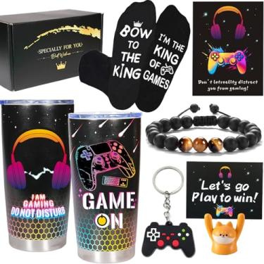 Imagem de Carselage Presentes de gamer para homens, adolescentes, meninos, caneca de jogos, aniversário, Natal, Dia dos Namorados, presentes para filho, namorado, sobrinho, marido, irmão, homem, presente de