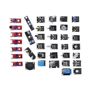 Imagem de Kit De Módulos De Sensores Arduino 45 Em 1 Starter Kit UNO R3 MEGA2560