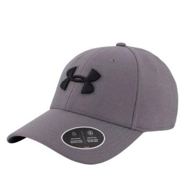 Imagem de Boné Under Armour de Treino Blitzing 3.0, Grafite, Preto