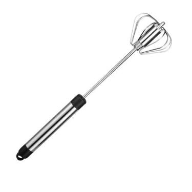 Imagem de Batedor rotativo semiautomático de pressão manual Misturador manual de