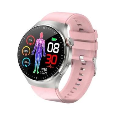 Imagem de Relógio Inteligente De Monitoramento De Saúde Masculina 24/7 ECG PPG L