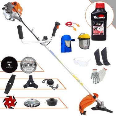 Imagem de Podador de Grama Vulcan VR430-P 2T 43cc 1,7HP Roçadeira Com Carretel e