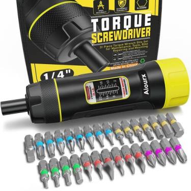 Imagem de Conjunto de chaves de fenda Torquímetro Aiourx 1,13-12,4 Nm 31 unidade