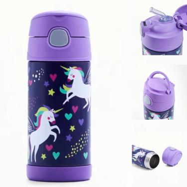 Imagem de GARRAFA TÉRMICA FUNTAINER UNICORNIO ALADO - 355ML - THERMOS